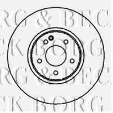 BBD5122 BORG & BECK Тормозной диск