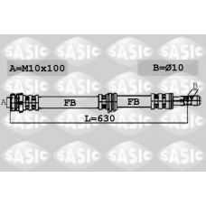 6600059 SASIC Тормозной шланг