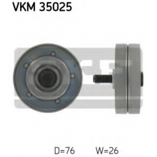 VKM 35025 SKF Паразитный / ведущий ролик, поликлиновой ремень