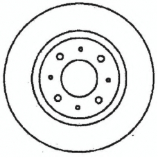 561680BC BENDIX Тормозной диск