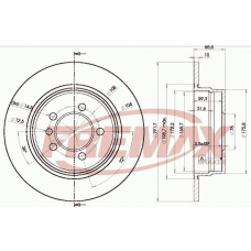 BD-4647-50 FREMAX Тормозной диск