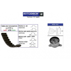 KH 311 HUTCHINSON Комплект ремня грм