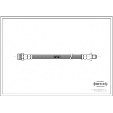 19032731 CORTECO Тормозной шланг