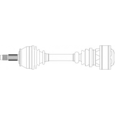 AR3090 General Ricambi Приводной вал