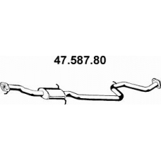 47.587.80 EBERSPACHER Средний глушитель выхлопных газов