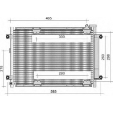 350203353000 MAGNETI MARELLI Конденсатор, кондиционер