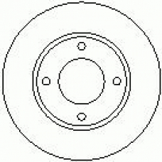 37811 KAWE Тормозной диск