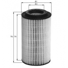 OX 154/1D MAHLE Масляный фильтр