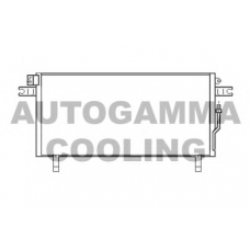 107019 AUTOGAMMA Конденсатор, кондиционер