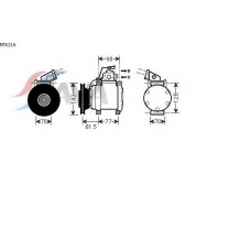MTK216 AVA Компрессор, кондиционер