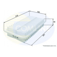 CTY12250 COMLINE Воздушный фильтр