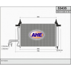 53435 AHE Конденсатор, кондиционер