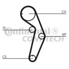 CT1048 CONTITECH Ремень ГРМ