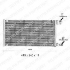 TSP0225272 DELPHI Конденсатор, кондиционер