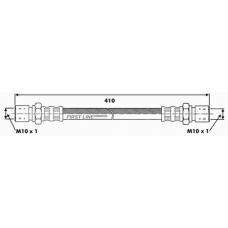 FBH6348 FIRST LINE Тормозной шланг