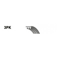 3PK800 GATES Поликлиновой ремень