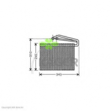 94-5750 KAGER Испаритель, кондиционер