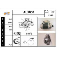 AU9008 SNRA Стартер