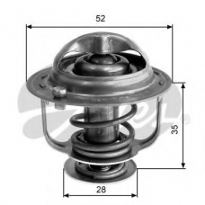 TH31782G1 GATES Термостат, охлаждающая жидкость