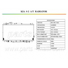 PXNDB-027 Parts mall Радиатор, охлаждение двигателя