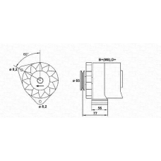 943356452010 MAGNETI MARELLI Генератор