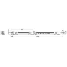 VBH755 MOTAQUIP Тормозной шланг