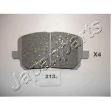 PA-213AF JAPANPARTS Комплект тормозных колодок, дисковый тормоз