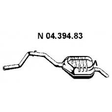 04.394.83 EBERSPACHER Глушитель выхлопных газов конечный