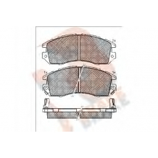 RB0998 R BRAKE Комплект тормозных колодок, дисковый тормоз
