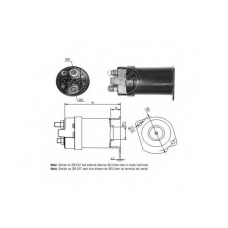 ZM1557 ERA Тяговое реле, стартер