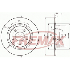 BD-3962-50 FREMAX Тормозной диск