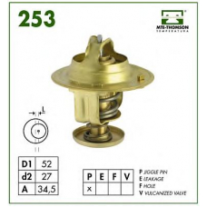 253.88 MTE-THOMSON Термостат, охлаждающая жидкость