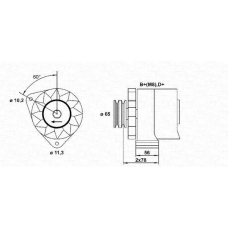 943356218010 MAGNETI MARELLI Генератор