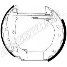 6269 TRUSTING Комплект тормозных колодок