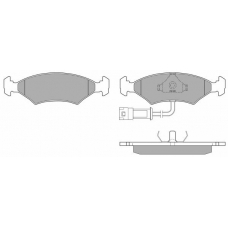 FBP-0539 FREMAX Комплект тормозных колодок, дисковый тормоз