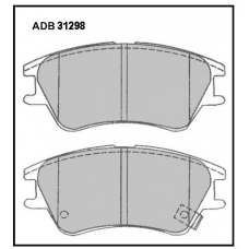 ADB31298 Allied Nippon Тормозные колодки