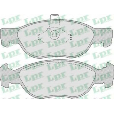 05P740 LPR Комплект тормозных колодок, дисковый тормоз