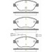 8110 15020 TRISCAN Комплект тормозных колодок, дисковый тормоз