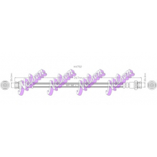 H4752 Brovex-Nelson Тормозной шланг