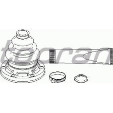 500 582 TOPRAN Комплект пылника, приводной вал