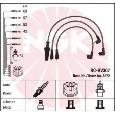 8272 NGK Комплект проводов зажигания