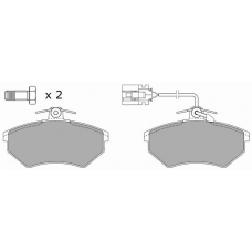 FBP-0953-01 FREMAX Комплект тормозных колодок, дисковый тормоз