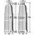 FSG3272 FIRST LINE Пыльник, рулевое управление