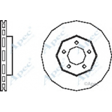 DSK2510 APEC Тормозной диск