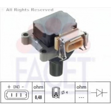 9.6062S FACET Катушка зажигания