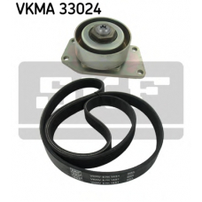 VKMA 33024 SKF Поликлиновой ременный комплект