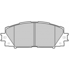 FBP-1708 FREMAX Комплект тормозных колодок, дисковый тормоз