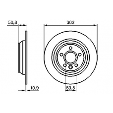 0 986 479 254 BOSCH Тормозной диск