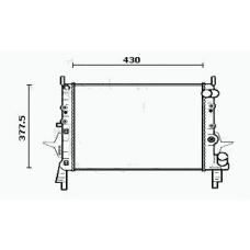 RM0248 EQUAL QUALITY Радиатор, охлаждение двигателя