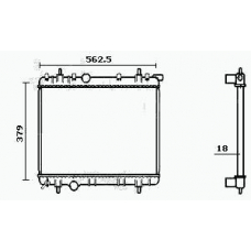 RM0386 EQUAL QUALITY Радиатор, охлаждение двигателя